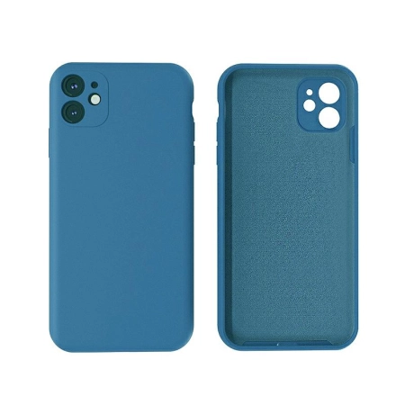 Nakładka Silicon iPhone 13 Pro Max (6.7) jasnogranatowa